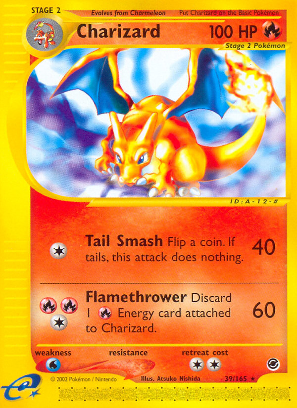 Charizard (39/165) [Expedition: Base Set] | Cracking-Singles