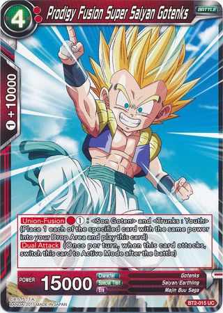 Prodigy Fusion Super Saiyan Gotenks [BT2-015] | Cracking-Singles