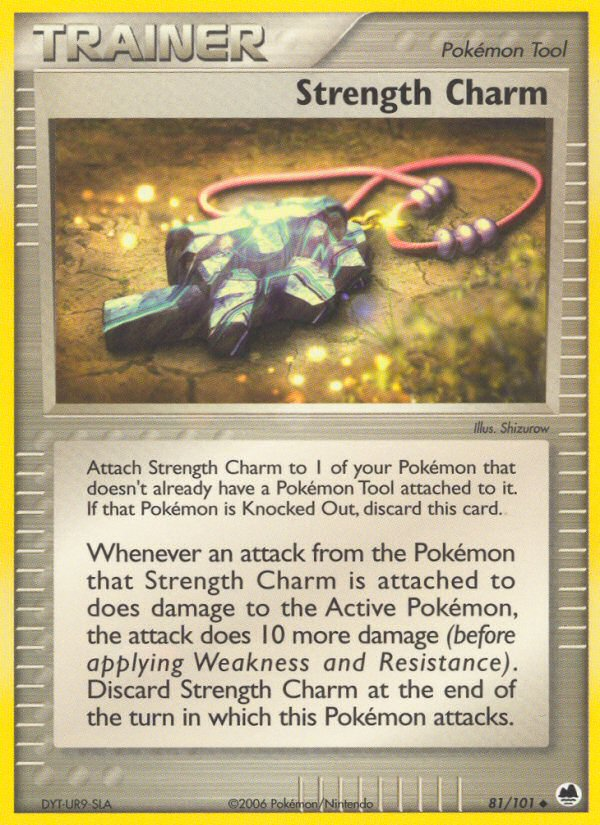 Strength Charm (81/101) [EX: Dragon Frontiers] | Cracking-Singles