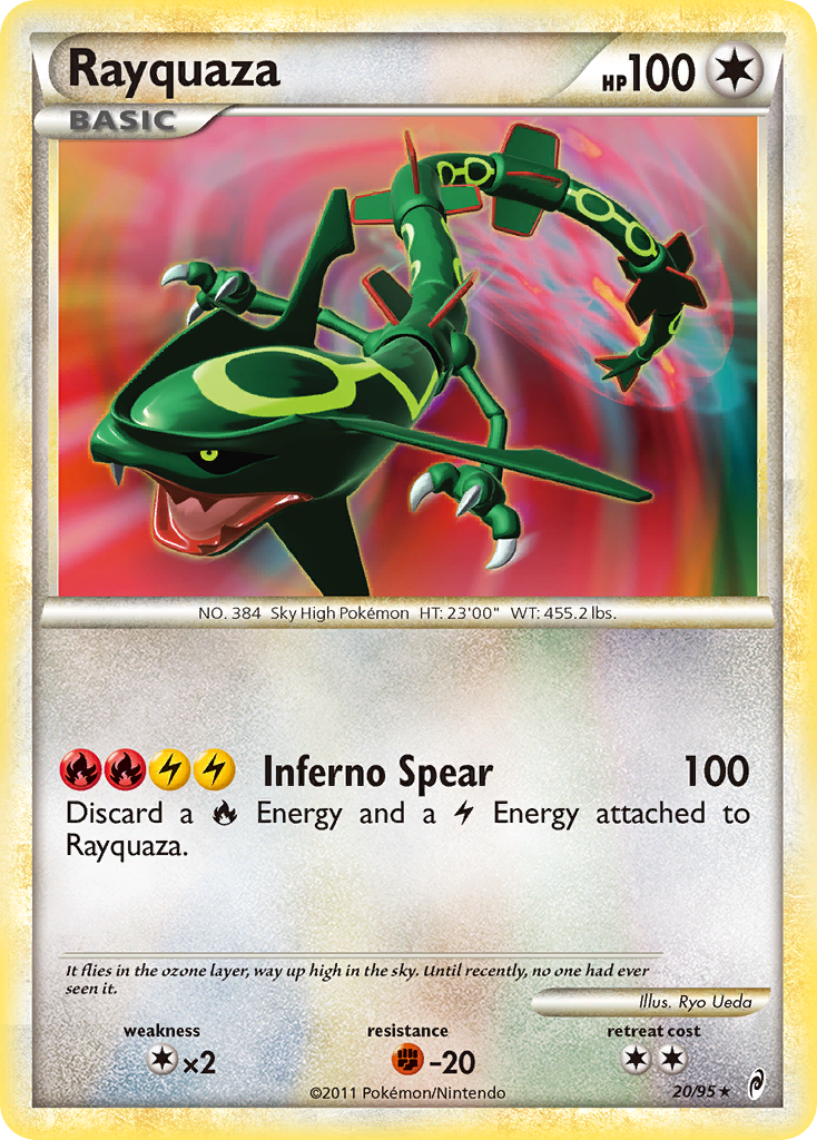 Rayquaza (20/95) [HeartGold & SoulSilver: Call of Legends] | Cracking-Singles