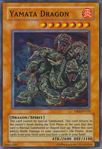 Yamata Dragon [DB2-EN179] Super Rare | Cracking-Singles