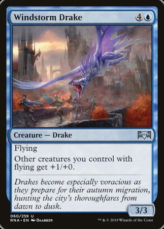 Windstorm Drake [Ravnica Allegiance] | Cracking-Singles