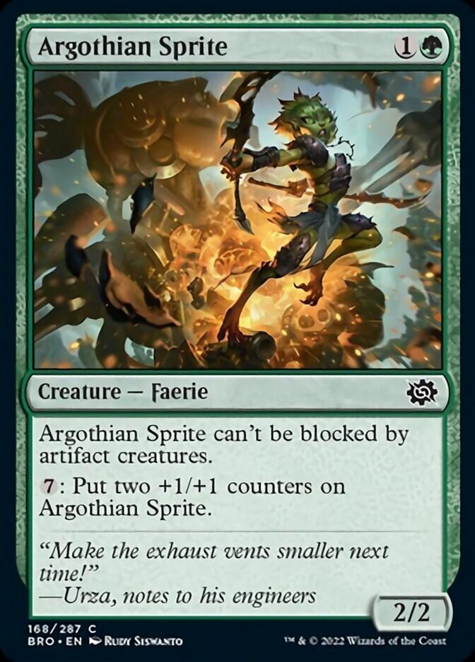 Argothian Sprite [The Brothers' War] | Cracking-Singles