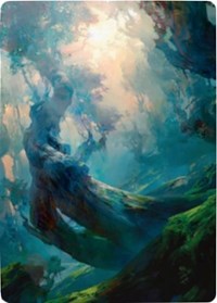 Forest 3 Art Card [Zendikar Rising Art Series] | Cracking-Singles