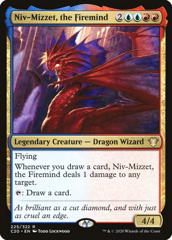 Niv-Mizzet, the Firemind [Commander 2020] | Cracking-Singles