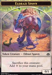 Eldrazi Spawn (003) // Eldrazi Double-sided Token [Planechase Anthology] | Cracking-Singles