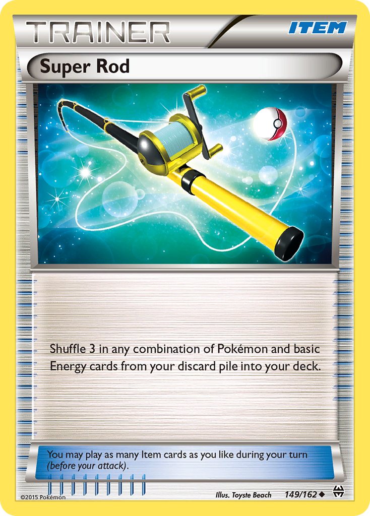 Super Rod (149/162) [XY: BREAKthrough] | Cracking-Singles