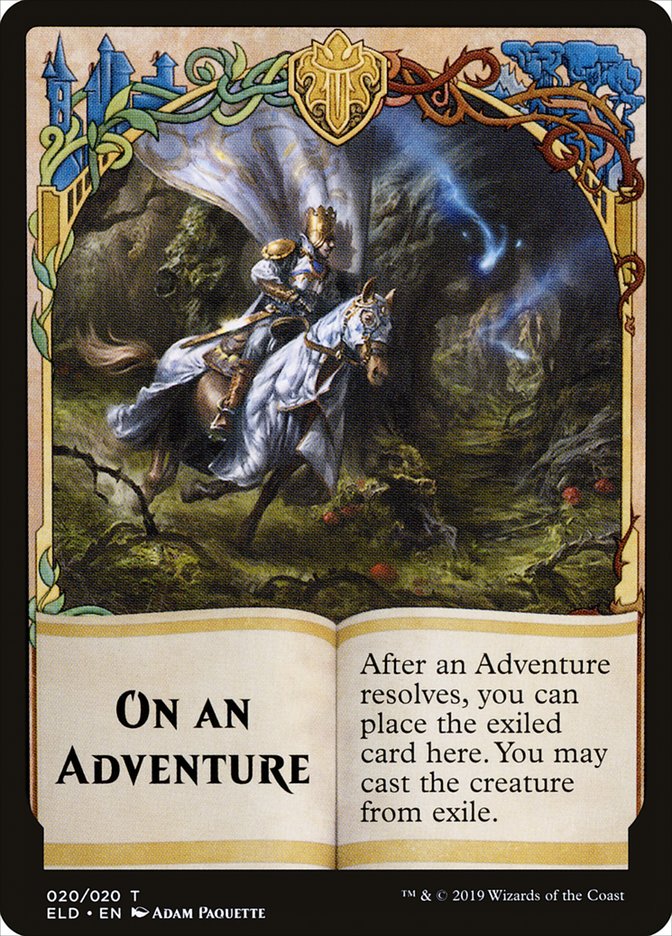 On an Adventure [Throne of Eldraine Tokens] | Cracking-Singles