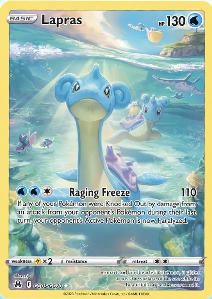 Lapras (GG05/GG70) [Sword & Shield: Crown Zenith] | Cracking-Singles