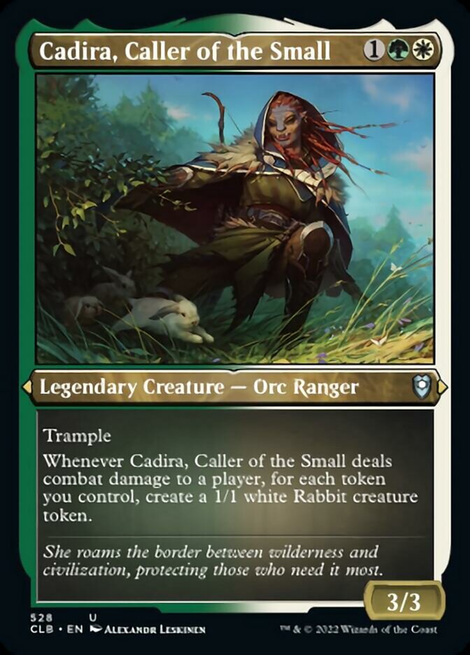 Cadira, Caller of the Small (Foil Etched) [Commander Legends: Battle for Baldur's Gate] | Cracking-Singles