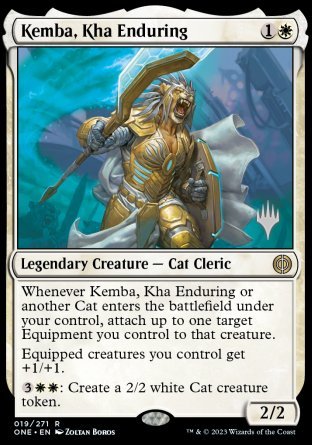 Kemba, Kha Enduring (Promo Pack) [Phyrexia: All Will Be One Promos] | Cracking-Singles