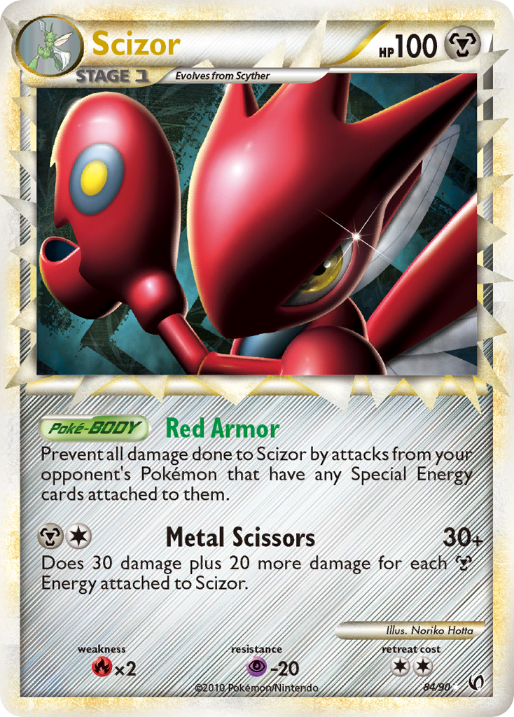 Scizor (84/90) [HeartGold & SoulSilver: Undaunted] | Cracking-Singles