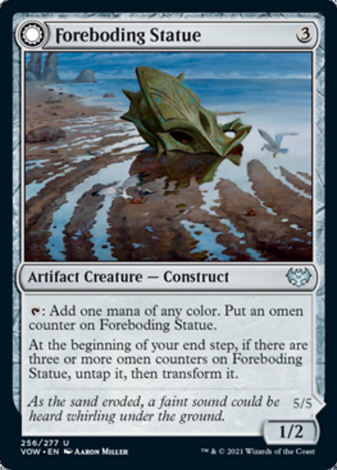 Foreboding Statue // Forsaken Thresher [Innistrad: Crimson Vow] | Cracking-Singles