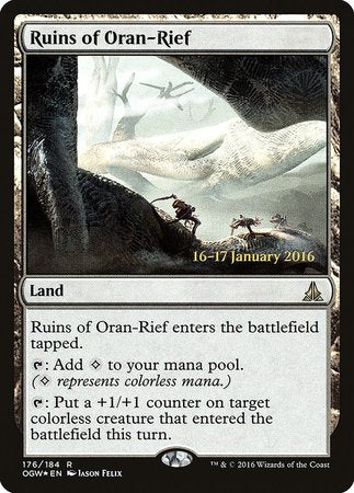 Ruins of Oran-Rief [Oath of the Gatewatch Promos] | Cracking-Singles