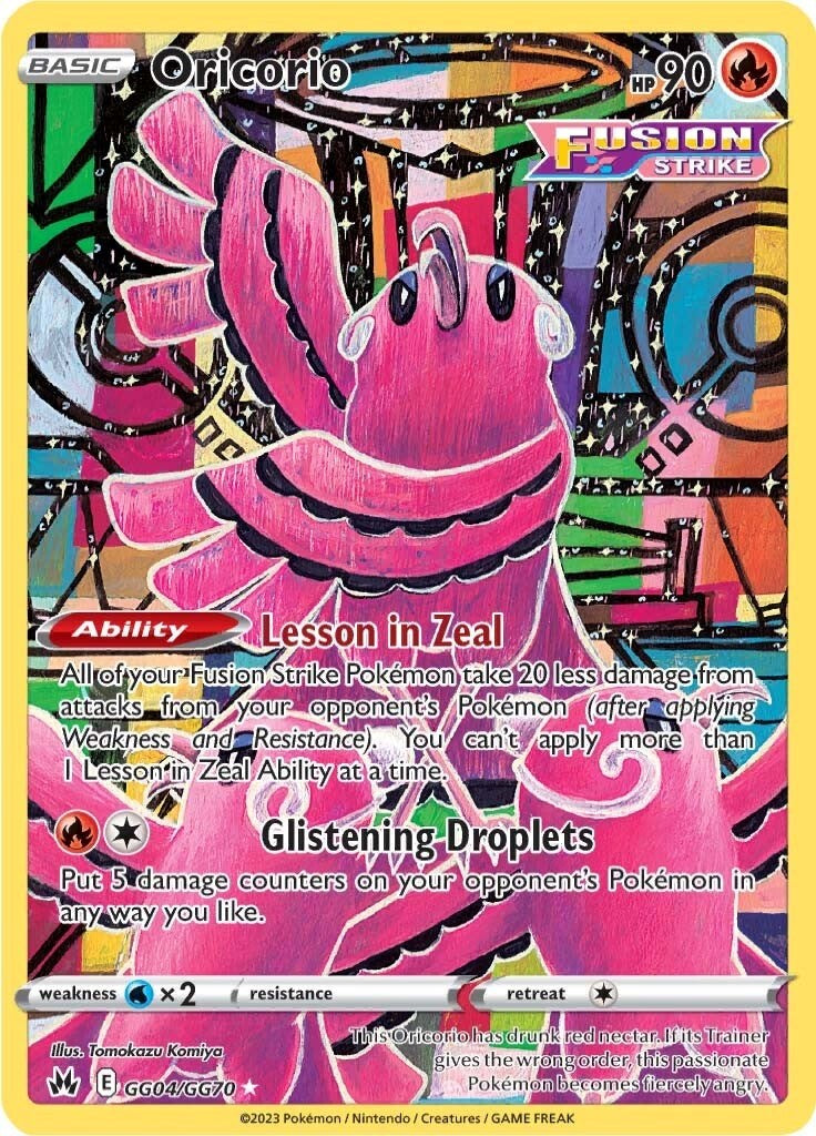 Oricorio (GG04/GG70) [Sword & Shield: Crown Zenith] | Cracking-Singles