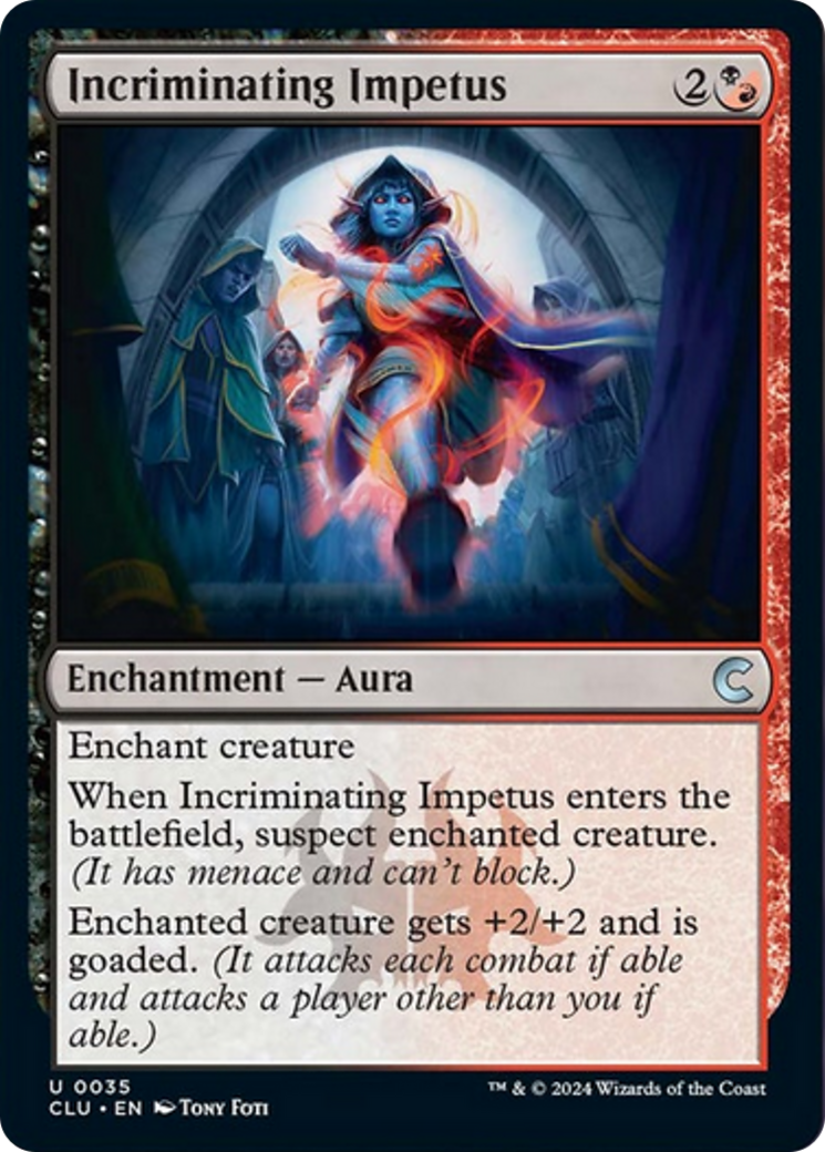 Incriminating Impetus [Ravnica: Clue Edition] | Cracking-Singles