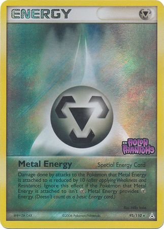 Metal Energy (95/110) (Stamped) [EX: Holon Phantoms] | Cracking-Singles