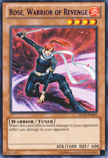 Rose, Warrior of Revenge (Purple) [DL16-EN005] Rare | Cracking-Singles