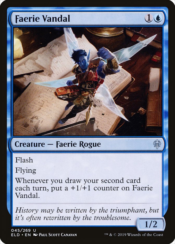 Faerie Vandal [Throne of Eldraine] | Cracking-Singles