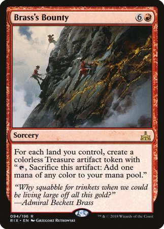 Brass's Bounty [Rivals of Ixalan] | Cracking-Singles