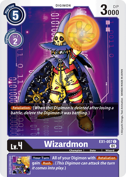 Wizardmon [EX1-057] [Classic Collection] | Cracking-Singles