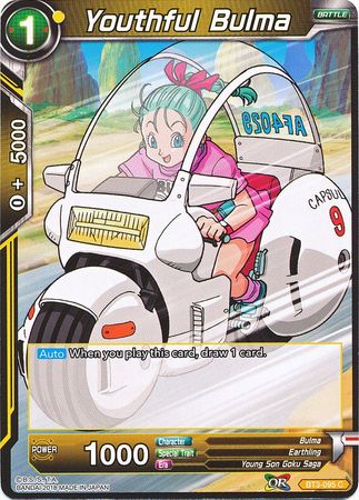 Youthful Bulma [BT3-095] | Cracking-Singles