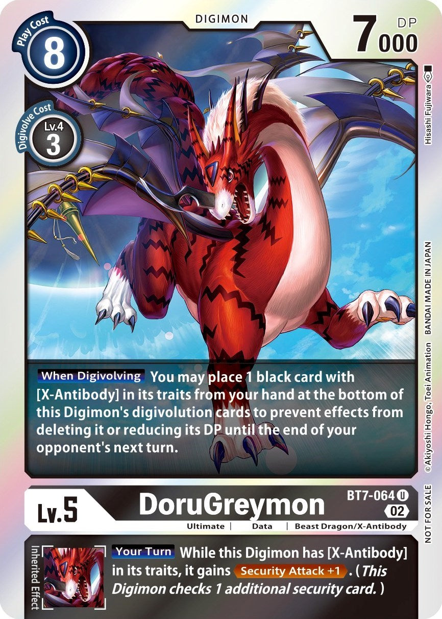 DoruGreymon [BT7-064] (Official Tournament Pack Vol. 6) [Next Adventure Promos] | Cracking-Singles