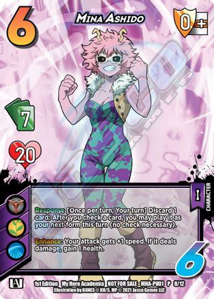 Mina Ashido [Series 1 Ultra Pack] | Cracking-Singles