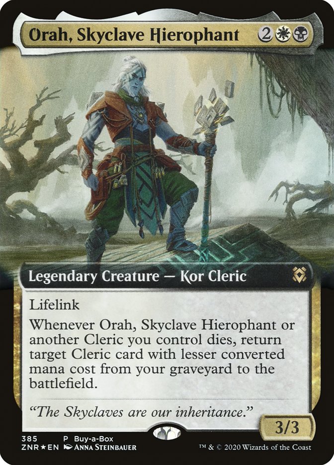 Orah, Skyclave Hierophant (Buy-a-Box) [Zendikar Rising] | Cracking-Singles