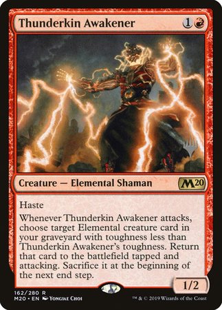 Thunderkin Awakener [Core Set 2020 Promos] | Cracking-Singles