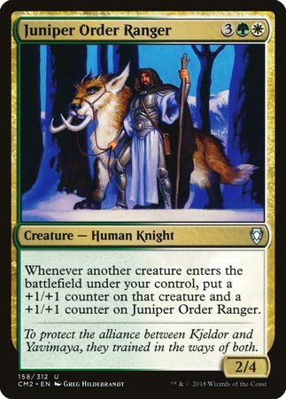 Juniper Order Ranger [Commander Anthology Volume II] | Cracking-Singles