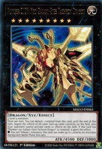 Number C107: Neo Galaxy-Eyes Tachyon Dragon [MAGO-EN063] Rare | Cracking-Singles