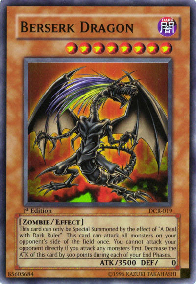 Berserk Dragon [DCR-019] Super Rare | Cracking-Singles