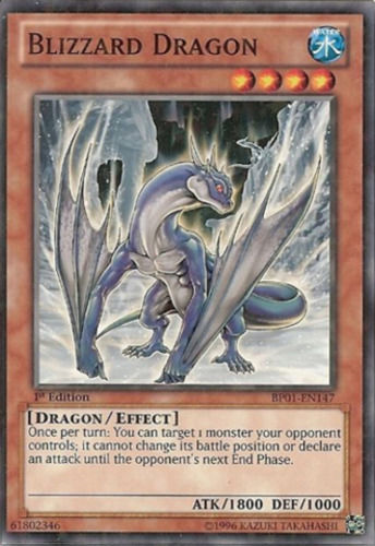 Blizzard Dragon [BP01-EN147] Starfoil Rare | Cracking-Singles