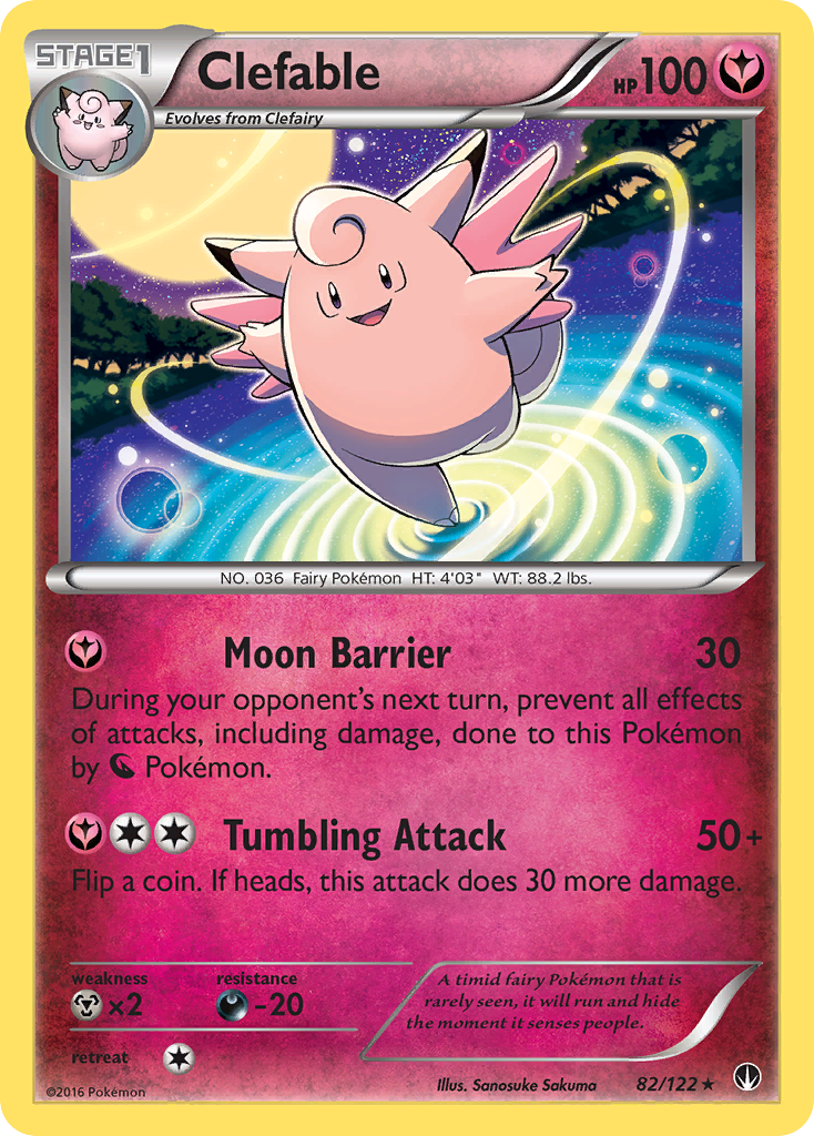 Clefable (82/122) [XY: BREAKpoint] | Cracking-Singles