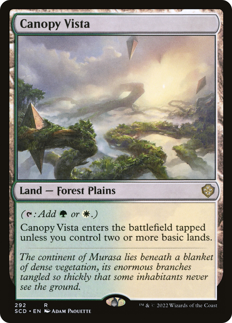 Canopy Vista [Starter Commander Decks] | Cracking-Singles