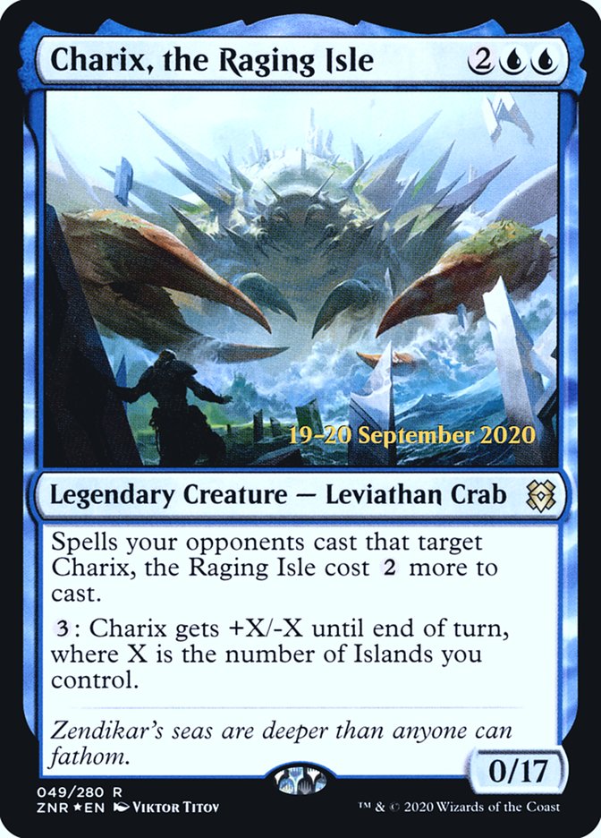 Charix, the Raging Isle  [Zendikar Rising Prerelease Promos] | Cracking-Singles