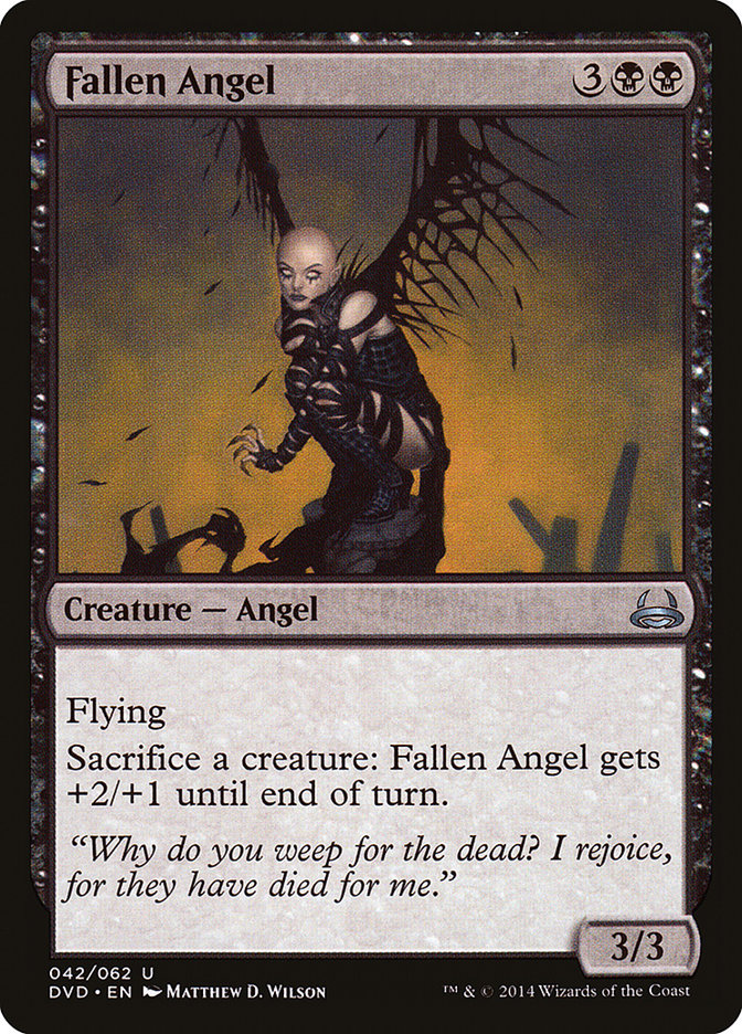 Fallen Angel (Divine vs. Demonic) [Duel Decks Anthology] | Cracking-Singles