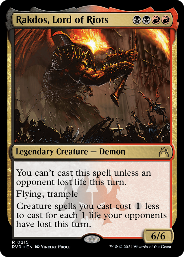 Rakdos, Lord of Riots [Ravnica Remastered] | Cracking-Singles