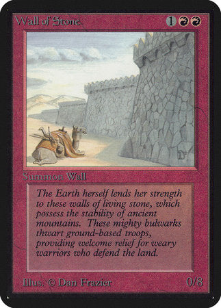 Wall of Stone [Limited Edition Alpha] | Cracking-Singles