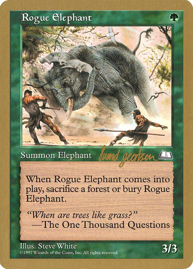 Rogue Elephant (Svend Geertsen) [World Championship Decks 1997] | Cracking-Singles