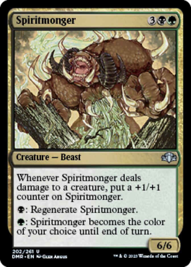 Spiritmonger [Dominaria Remastered] | Cracking-Singles