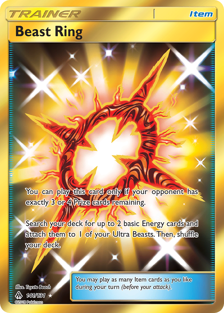 Beast Ring (141/131) [Sun & Moon: Forbidden Light] | Cracking-Singles