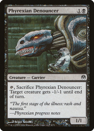 Phyrexian Denouncer [Duel Decks: Phyrexia vs. the Coalition] | Cracking-Singles