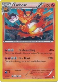 Emboar (26/149) (Cosmos Holo) (Blister Exclusive) [Black & White: Boundaries Crossed] | Cracking-Singles