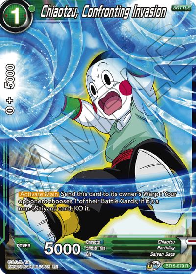 Chiaotzu, Confronting Invasion [BT15-079] | Cracking-Singles