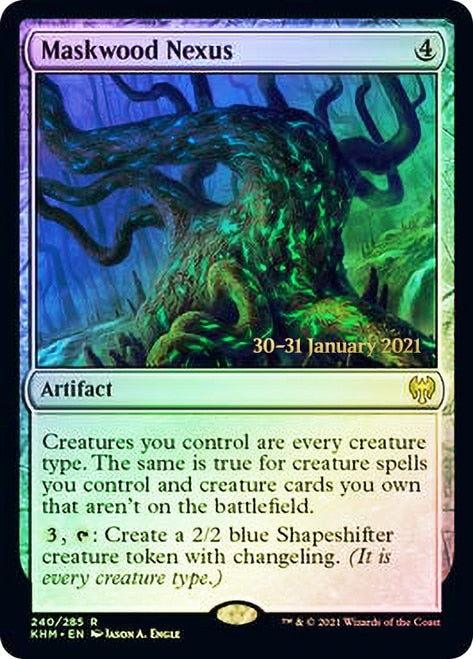 Maskwood Nexus  [Kaldheim Prerelease Promos] | Cracking-Singles