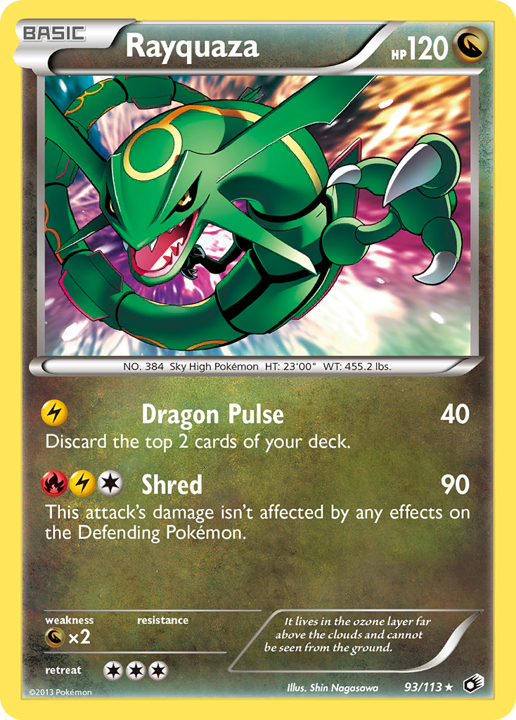 Rayquaza (93/113) [Black & White: Legendary Treasures] | Cracking-Singles