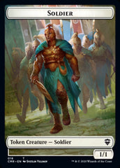 Cat // Soldier Token [Commander Legends Tokens] | Cracking-Singles