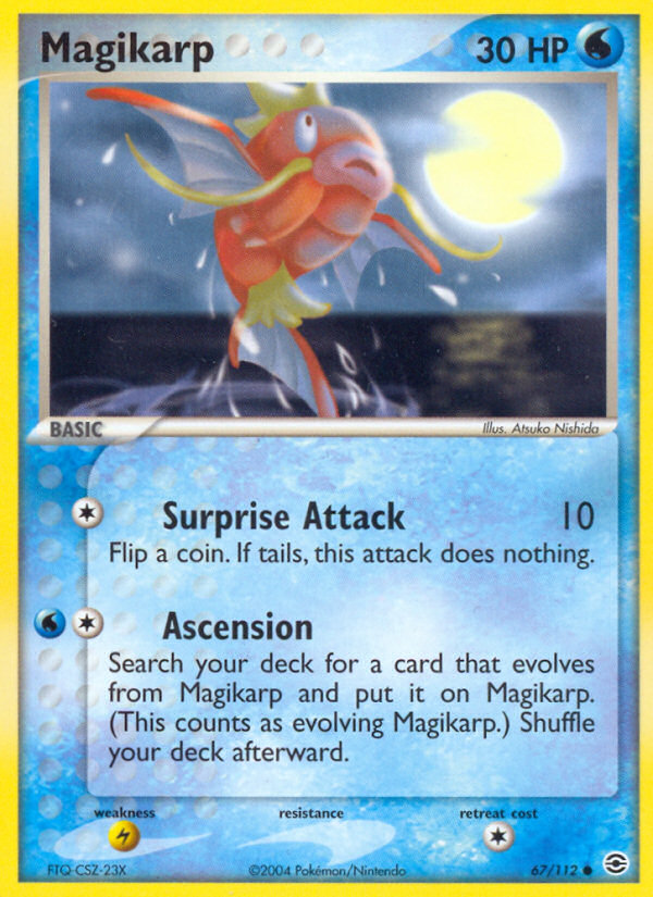 Magikarp (67/112) [EX: FireRed & LeafGreen] | Cracking-Singles